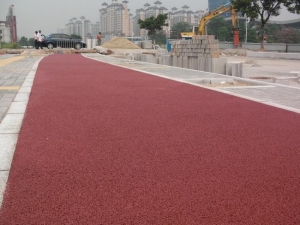 透水混凝土路面